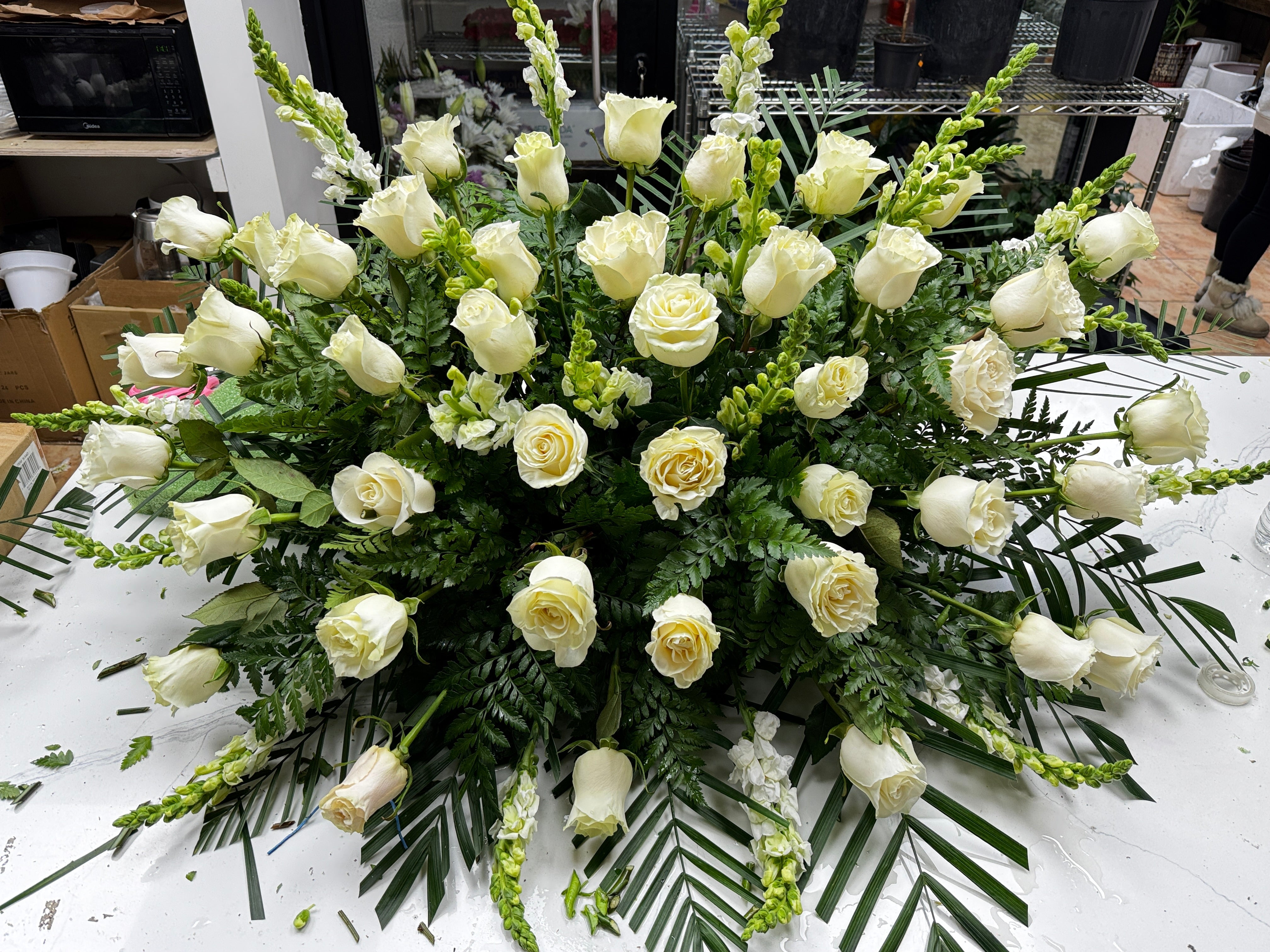 盖棺花Casket Flower – Lixin Florist 丽馨花店