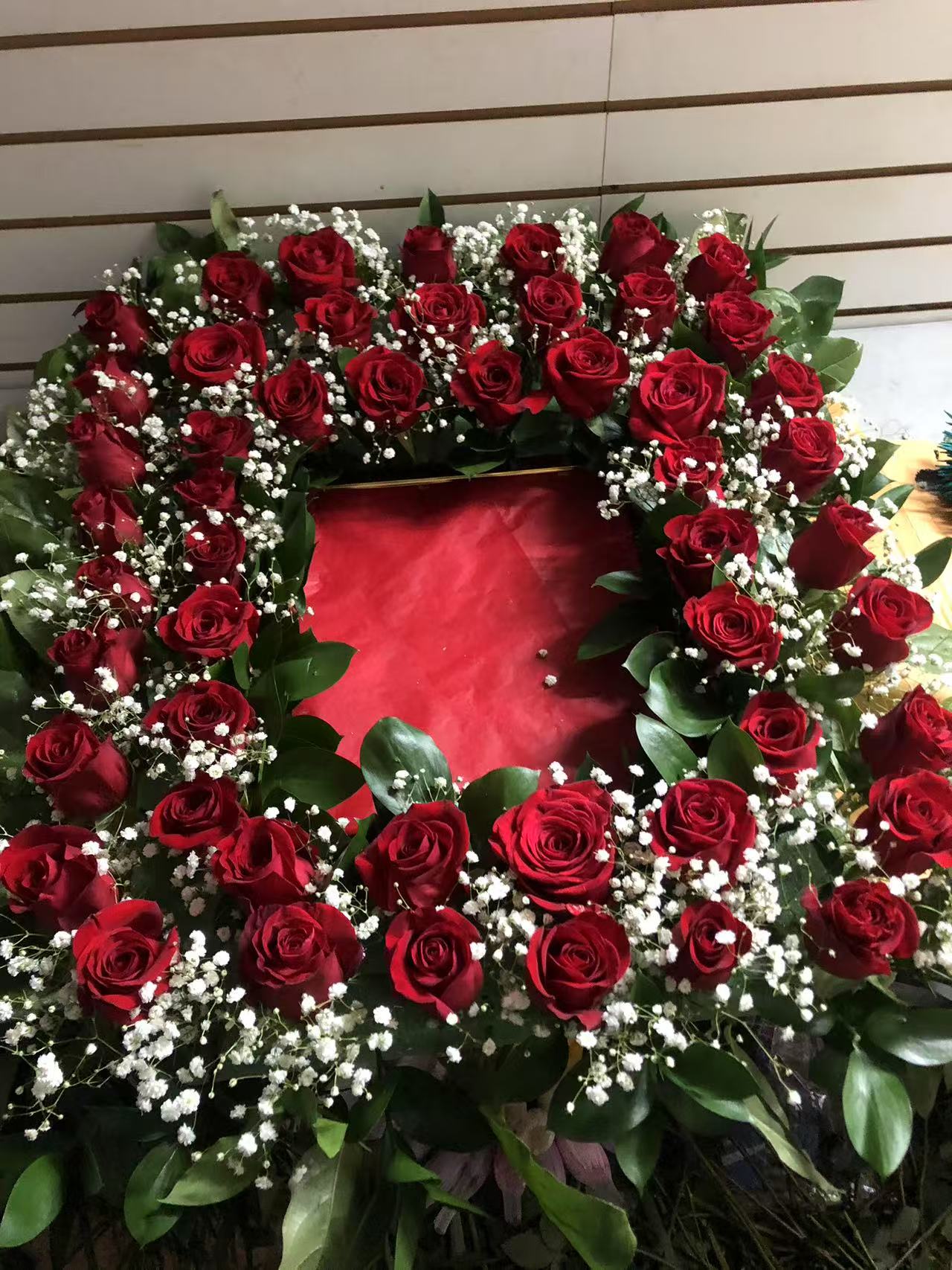 相框花Photo Wreath – Lixin Florist 丽馨花店