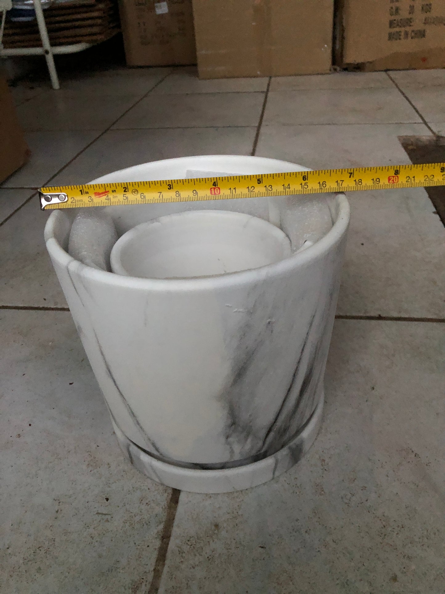 6“ Marble 3 Sets