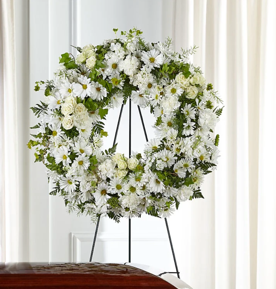 18“ FAITHFUL WISHES WREATH 201
